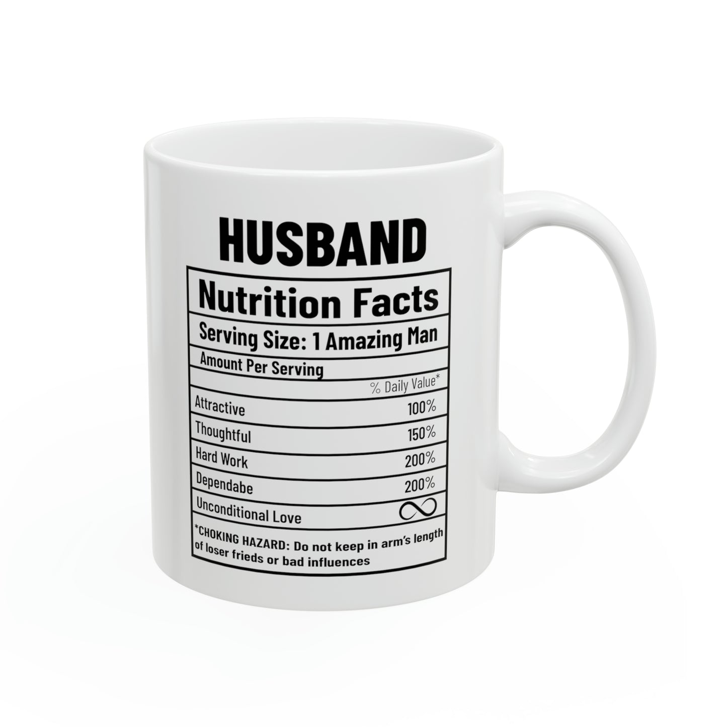 To My Husband | Ceramic Mug, 11oz