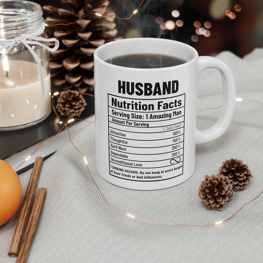 To My Husband | Ceramic Mug, 11oz