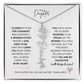 Daughter Flower Necklace Personalized