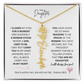 Daughter Flower Necklace Personalized