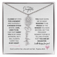 Daughter Flower Necklace Personalized
