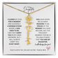 Daughter Flower Necklace Personalized