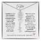 Daughter Flower Necklace Personalized
