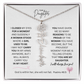 Daughter Flower Necklace Personalized