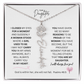 Daughter Flower Necklace Personalized
