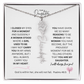 Daughter Flower Necklace Personalized